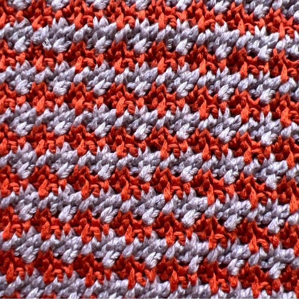 Zara Crochet Crop Tank Top Women Medium Orange Sleeveless - Picture 4 of 10